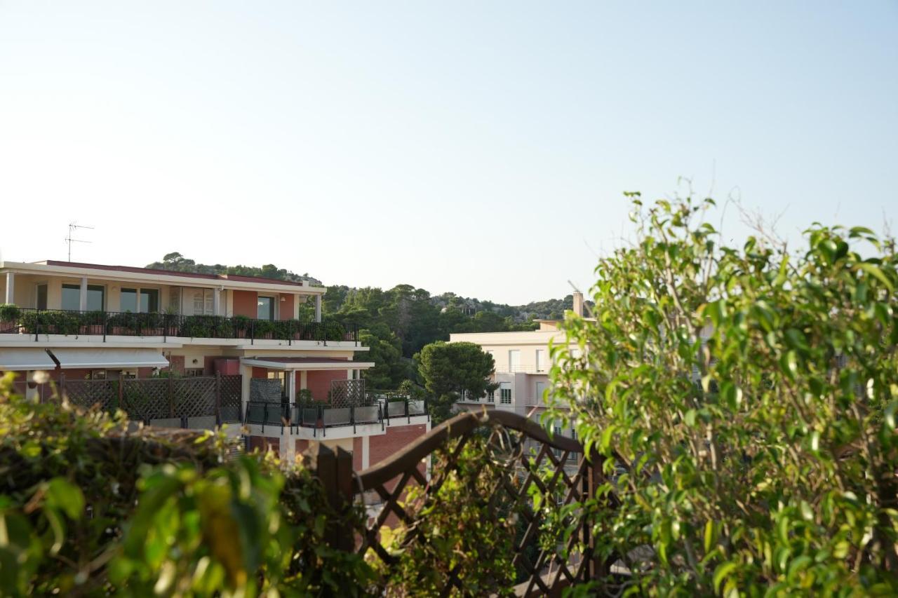 Prestigioso Attico Panoramico Cagliari Villa Exterior foto